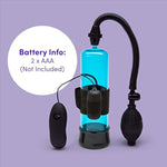 Pumped Up 7 Function Vibrating Male Pump - Soft Plastic - Latex & Phthalate Free