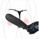 Sm Paddle Flogger Whip Spanking Flirt With Studs Bondage With Rivet And Wrist Loop Role Massage Playing Toys