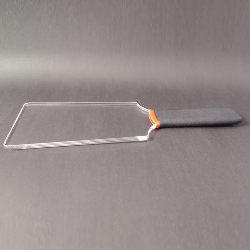 Grip Acrylic Spanking Paddle, Bdsm Kit,Riding Crops And Sex Whip For Couples, Spank, Bondage,Sex Spanking Toys For Adults. (28 * 9 * 0.6, Clear)