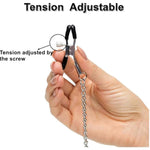 Bdsm Nipple Toys Adjustable Metal Nipple Clamps, Nipple Clamps Sexual Pleasure Tools For Women Couples, Nipple Clips Breast Flirting Stimulation, Nipple Rings Bdsm Adult Sex Toys Bondage Wellness