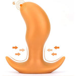 Super Soft Anal Plug, Flexible Liquid Silicone Butt Plug Prostate Massage G-Spot Dildo Anal Trainer Kit (S)
