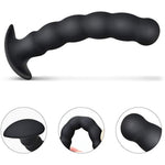 Anal Plug Trainer Kit, Pack Of 2 Silicone Butt Plug Training Set Thread Anal Beads With Narrow Flared Base Adult Sex Toy For Men Women