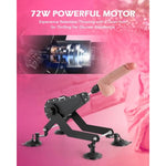 Automatic Sex Machine With Realistic Dildo, Adjustable Vibrating Thrusting Dildo Machine With 6 Modes & 9 Speeds, Vaginal Anal Massage Adult Toy Machine Adult Sex Toy For Men Women Couples