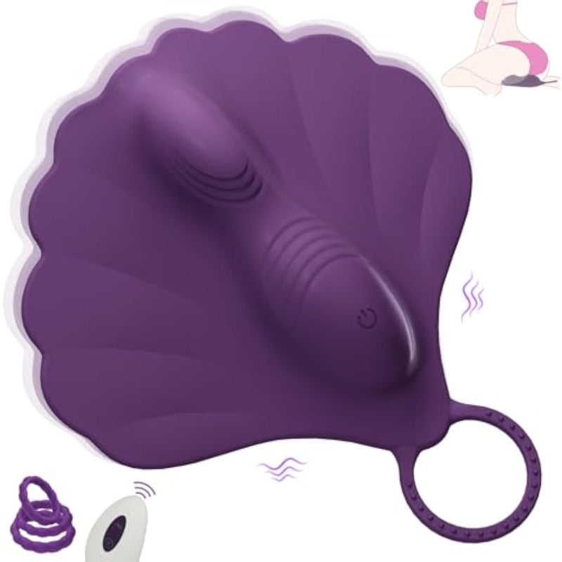 Wearable Vibrator Remote Control Vibrator, Butterfly Vibrator Couples Sex Toys With Remote & 10 Vibration Modes,Panty Vibrator Mini Bullet Vibrator Women Man Adult Toys