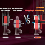 Male Masturbator Adult Sex Toys For Men - Dual-Sleeve Automatic Thrusting Rotating Vibrating Blowjob Sex Machine Oral Sex Toy Stroker Penis Vibrator, Mens Masturbators Cup Pocket Pussy For Men