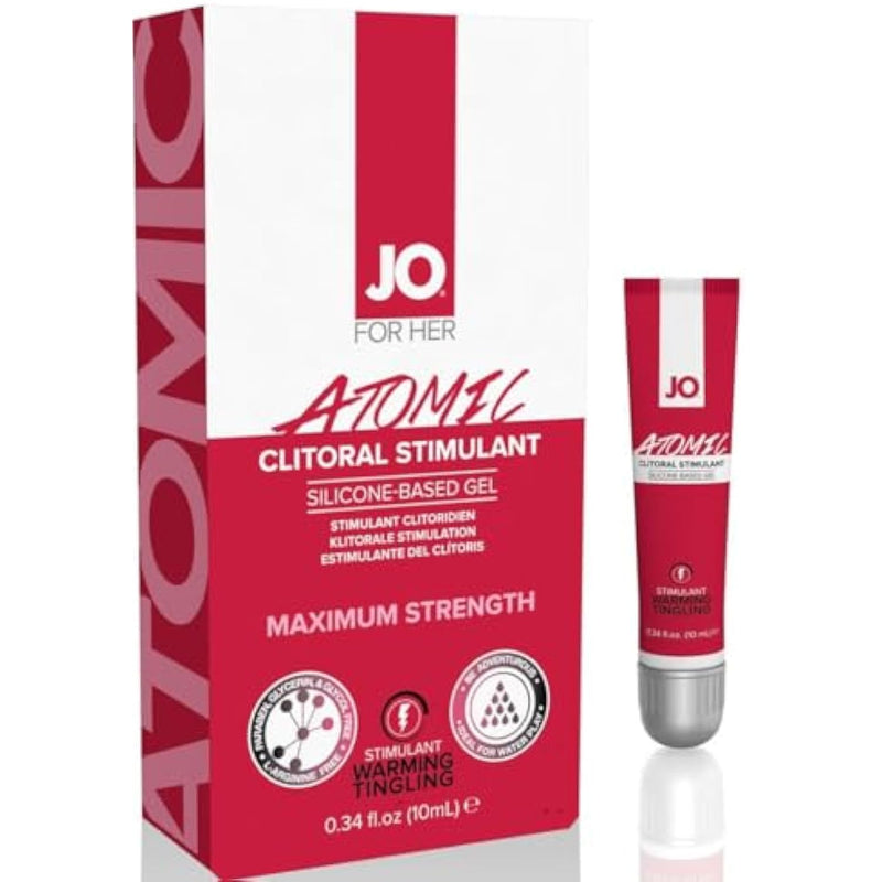 Atomic Clitoral Gel - Warming - Stimulant 0.34 Floz / 10 Ml