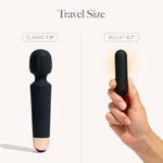 Bullet Hum Vibrators For Women | Mini Vibrator Sex Toys | Clitoris Vibrator | Personal Massager | Waterproof Vibrators | Adult Toys | Gifts For Women | Bullet - Black