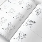 Learn to Draw Dinosaurs Step-by-Step with 50 Stickers Activity Book for Kids Ages 5+