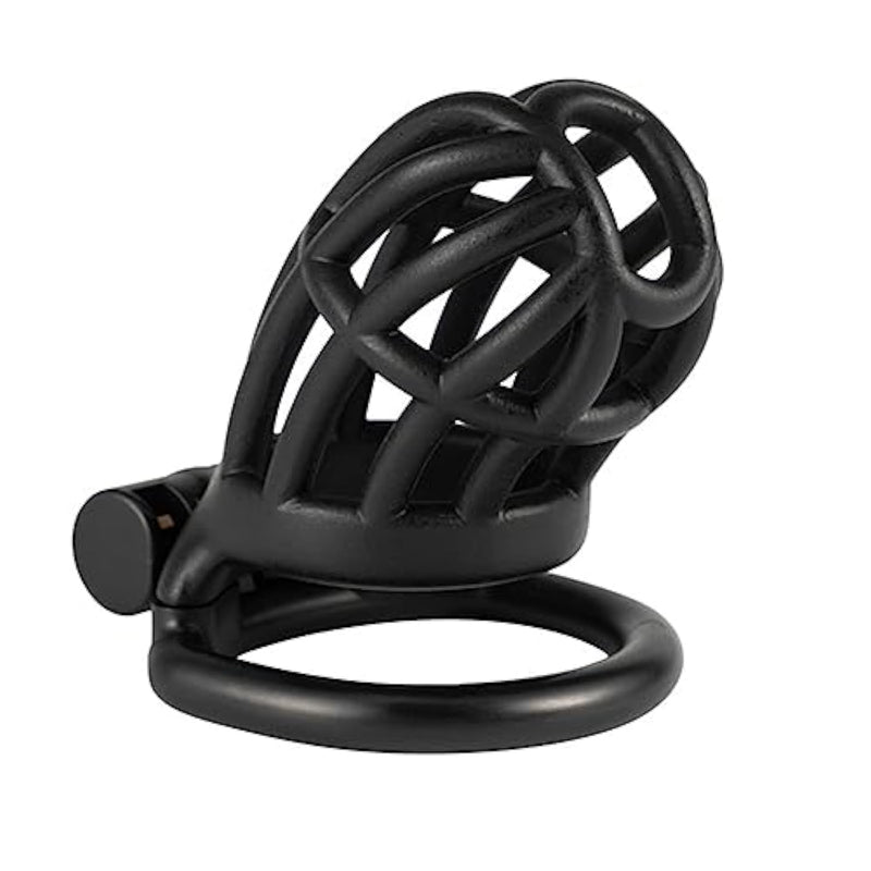 Black Resin Fitness Cage Comfortable Breathable Equipment A7