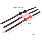 Silicone Bone Mouth Gag Nipple Clamps Open Mouth Plug Ball Breast Clips Bondage Gag Muzzles Sex Bdsm Toy For Fetish Lover Pink