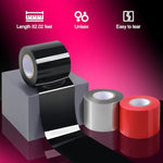 Bdsm Bondage Restraint Bundle Set, Sex Toys Sexual Restraint Tape Binding Rope Reusable Pull Up Bondage - Comes With Pvc Static Tape 82Ft (3 Rolls) And Soft Silk Cotton Rope 32.8Ft (3-Piece Set)