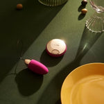 Lyla 2 Bullet Vibrator For Women, Silicone Handheld Massage Toy With Sense Motion Technology, Remote Control Vibrator, Bullet Egg Vibrator, Vibrating Egg Sex Toy, Black