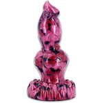 Realistic Dog Dildo With Suction Cup, 8Inch Thick Silicone Monster Knotted Dildo Anal Adult Toys For Women Couples G Spot And Strap On Play