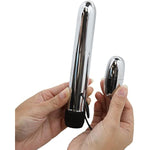 Dual Bullet Vibrator Personal Massager, Adjustable Dial Vibration Settings, Sex Toys For Women Men Couples, 2 Motors, Silver