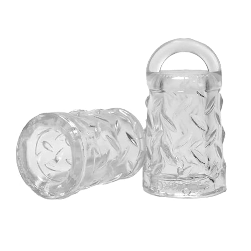 Extreme Sensitivity Nipple Suckers Pair with Flextpr Vacuum Style and Tug Handles