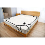 Bed Bondaged Kit Adult Handcuffs For Bed Restraints Sex With Adjustable Straps Bdsm Hand Leg Cuffs Strap Set Ankle Wrist Restraints Bondaged Rope Cord & Rope For Bedroom Bed Bonage Kits Sweater