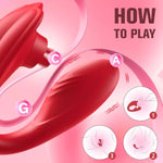Sex Toys Vibrator With Remote Control - Wearable Vibrator Sex Toys For Women With 10 Licking And Vibration Modes For Without Hand Stimulation Cilt G-Spot, Adult Sex Toy & Games For Women Or Couples