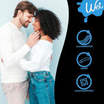 Original Water Based Lube 9 Oz (Pack Of 2) Premium Personal Lubricant, Long Lasting Formula For Condom Safe Vegan Ph Balanced Hypoallergenic And Paraben Free Intimacy