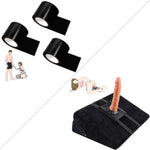 Sex Bondage Restraints Tape Set 3 Rolls Suction Cup Dildo Mount