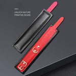 Bdsm Spreader Bar Bondage Restraints Steel Tube Adjustable Handcuffs Ankle Cuffs Leather Sex Play Couples Toys (Red)