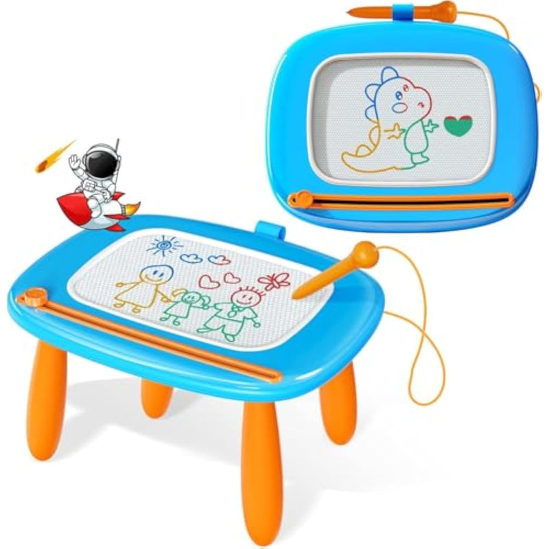 Magnetic Drawing Board for Toddlers, 8.7 Inch Doodle Pad Educational Toy