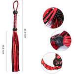 Sex Bdsm Whips, Bdsm Flogger Whip, 23 In Faux Leather Bdsm Whip, Bondage Whip Toys For Women Adult Couples