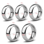 Penis Ring Male Heavy Weights Stainless Steel Cock Rings Adult Men Pleasure Sex Toys (1.67 Inch)