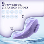 Remote Control Wearable Panty Vibrator - G Spot Butterfly Vibrator With Remote For Clit Stimulation, Dual Motors Mini Vibrator With Magnetic Clip 9 Vibrations, Women Adult Sex Toys For Female Couples