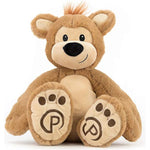 Plushible Pawley The 18" Teddy Bear Stuffed Animal - Teddy Bear Plush Toy With Embroidered Details, Soft Stuffed Toy For Babies, Toddlers & Kids, Ideal For Birthdays