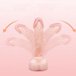 4 Inches Mini Realistic Dildo For Beginners, Adult Sex Toys For G Spot Stimulator Anal Plug Playing & Training Sets, Anal Plug Dildos For Women/Men/Gay (Flesh)