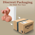 3-in-1 Adult Toy Set - Male Masturbator with 8lb Weighted Torso and Soft Boobs