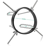 Round Anal Dilator Vaginal Dilator Enlargement Voyeur Masturbation Sex Toys Bdsm Enema Cleaning Dilator Stainless Steel + Resin