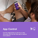 Jive Lite Purple Remote Control Wearable Egg Vibrator & Romp Riot Powerful Massage Bullet Vibrator - Couples Sex Toys Bundle