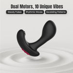 Inflatable Vibrating Butt Plug – Remote Control Prostate Massager For Men And Women – Anal Plug With Automatic Inflation 10 Vibration Modes Inflatable Sex Toy For Solo Or Couples