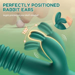 Thrusting Vibrator Rabbit Sex Toy - Vibrators Thrusting Dildo Female Adult Toys, Vibrater Dildos With G Spot & Clitoral Stimulator, Sexual Pleasure Tools For Women, Vibradores Consoladores