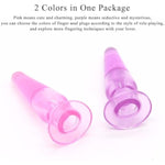 Finger Vibrator Accessory, Anal Butt Plug Finger Sleeves Sex Toys For Man Anal Butt Ease G-Spot Stimulation Anal Vaginal Expander For Men Women Couples
