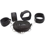 Bed Restraints For Sex With Adjustable Straps Wrist Hand Cuffs Ankle Cuff Set For Bondage Sm Sex Toys (Black, Style #2)