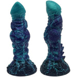 8.7 Inch Huge Realistic Dildo Luminous Octopus Tentacle Thick Monster Dildo,Monster Dragon Dildo Fantasysilicone Anal Plug Dragon Dildo With Suction Cup Fantasyanal Play (Green)