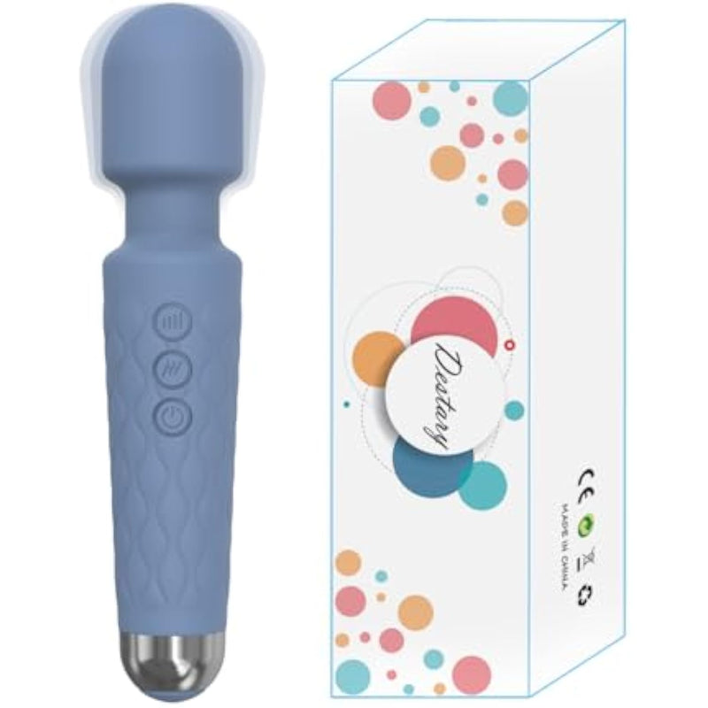 Clit Vibrator Sex Toys G-Spot Anal Nipple Stimulator Erotic Massage Vibrator For Women Pleasure Vagina Clitoris Sweet Spots Couples Adult Toys -Gray Blue