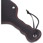 Faux Leather Large Spanking Paddle For Adult Exciting Impact Play Sex Toys, Black