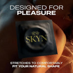 Skyn Elite Lubricated Condoms — Ultra Thin, Non-Latex Condom — 50 Count