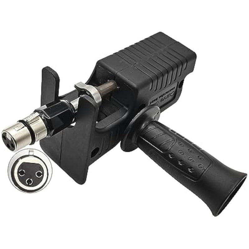 Electric Drill Adapter With 3Xlr Connector For Homemade Sex Machine Device Fast Thrusting Adults Couple Sex Game