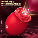 Rose Sex Toy Adult Toys - App Control Vibrator Sex Toys Adult Toy With 9 Sucking & 9 Vibrating Modes For Women Sex Toys, Rose Sucker G Spot Vibrators Sex Games Stimulator For Woman Couples