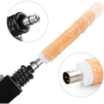 Sex Machine Attachments Toy 3Xlr Lifelike Dildos Different Size, 3 Xlr Connector Dildo For Thrusting Machines Accessories Realistic Dildo Adult Toys For Women And Men