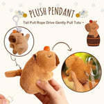 Capybara Plush Gifts For Girls 4 5 6 7 8 9 10+ Years Old, Kids Cute Capybara Toys With Stuffed Animal/Keychain/Bag/Bath Towel/Hair Pins/Bracelet/Headband, Christmas Birthday Plush Toys Set