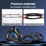 4 Sizes Silicone Cock Rings Reusable Penis Ring for Men Cockrings for Male Erection Enhancing and Sex Longer Lasting Stronger Erectile Dysfunction Rings Adult Sex Toys for Men or Couple Pleasure