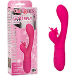 Rechargeable Butterfly Kiss Flutter – Rechargeable G Rabbit Massager Sex Toy For Women - Pink
