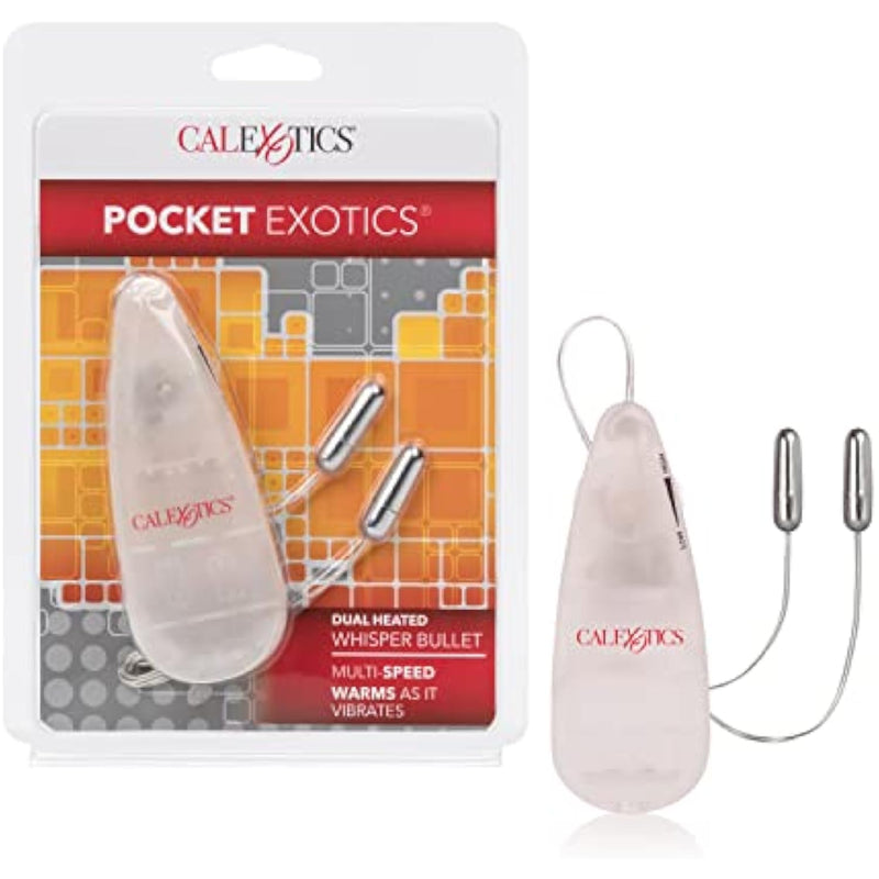 Se-1101-05-2 Pocket Exotics Dual Heated Whisper Bullets