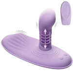 Vibrating Thrusting Pad Vibe Grinder Rideable Dildo Vibrator Penis Small Sex Fucking Machine Saddle For Woman Fuck Toys Clit Anal Massager Vaginal Vibepad Clitoral With Remote Control [Made In Usa]
