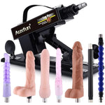 Sex Machine Thrusting Dildo Machine For Women And Men Fuck Machine With 3Xlr Connector Love Machine For Couples And Solo Play Sex Toys Thruster For Hands-Free Play With 7 Attachments